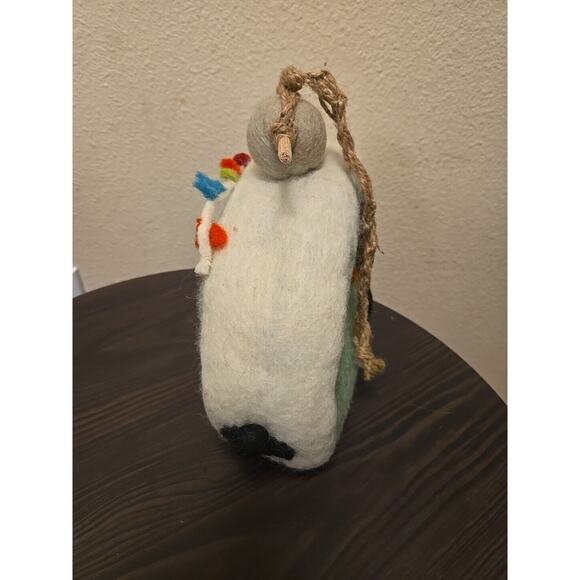 Wild Woolies Felt Retro Camper Birdhouse Garden Decor - Handmade Fair Trade 9x7 - Picture 2 of 6